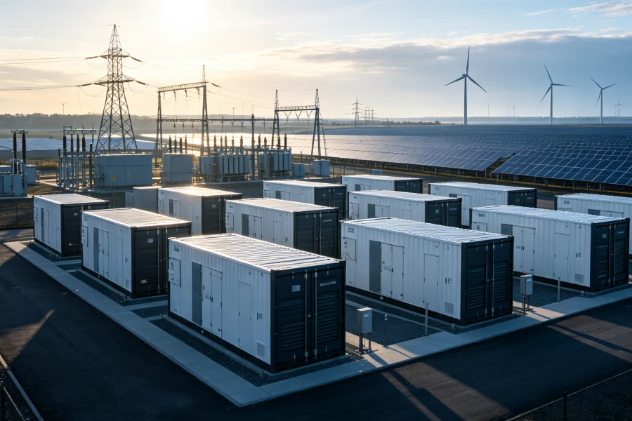 Commercial Industrial Solar PV and Battery Energy Storage System Solution from 30kW to MW Scale for Factory Energy Management and Power Optimization by Splendor Energy