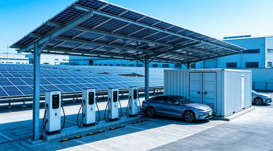 Solar + BESS + EV