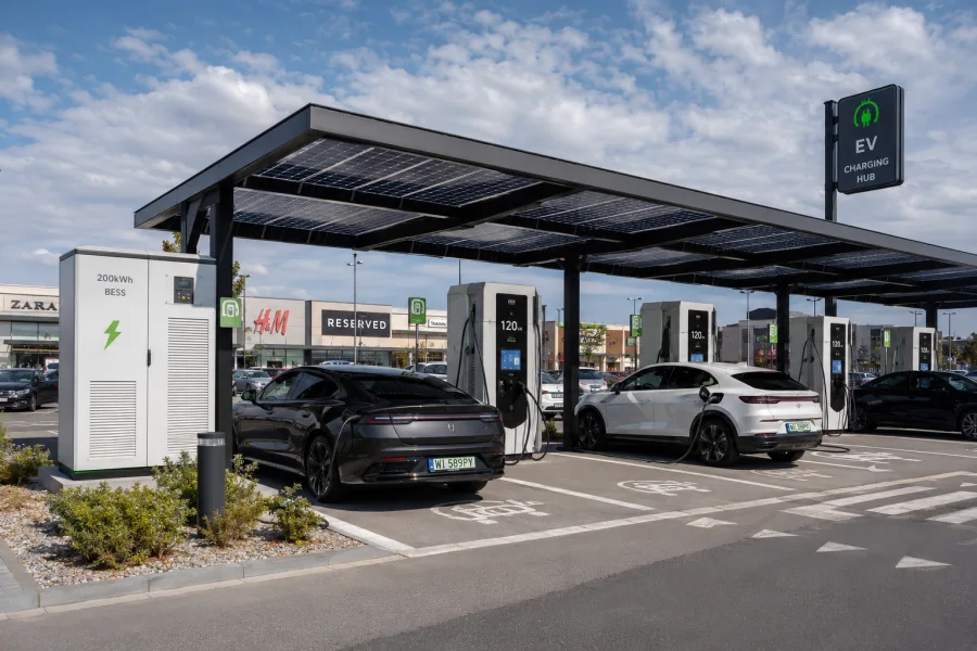 Retail Charging Hub Poland