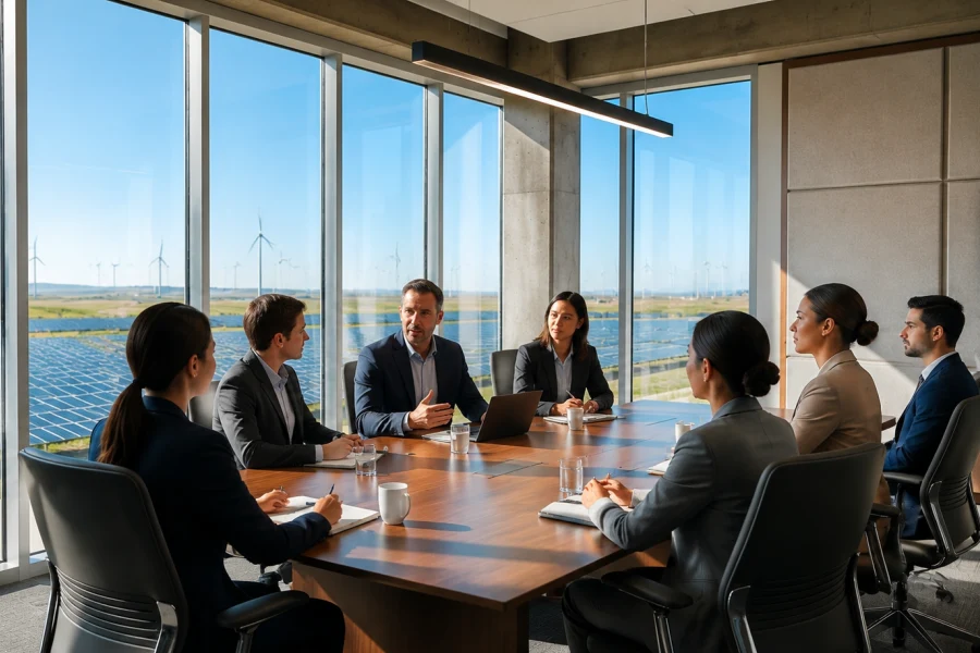 Splendor Energy Executive Team Developing Global Renewable Energy Strategies for Utility Scale Wind Solar and Battery Energy Storage Projects