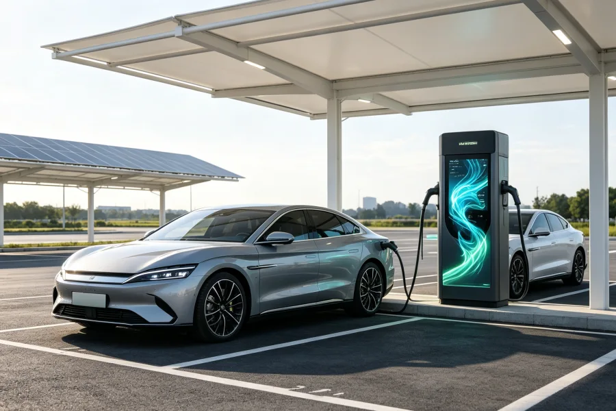 Sustainable Transportation EV Charging Infrastructure from 7kW to 1440kW+ Supporting Global Electrification with AC Charging DC Fast Charging and Solar Storage Charging Integration by Splendor Energy